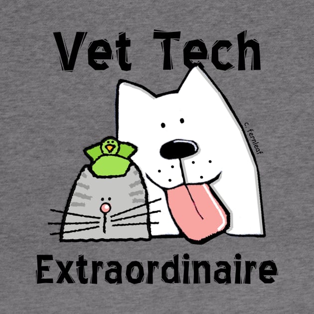 Vet Tech Extraordinaire by sfernleaf